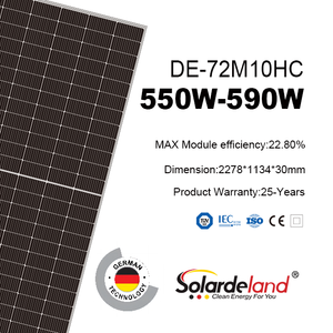 Mono 550W-590W Bifacial-Dual Glass